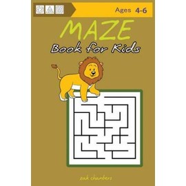 Maze Book For Kids Ages 4-6