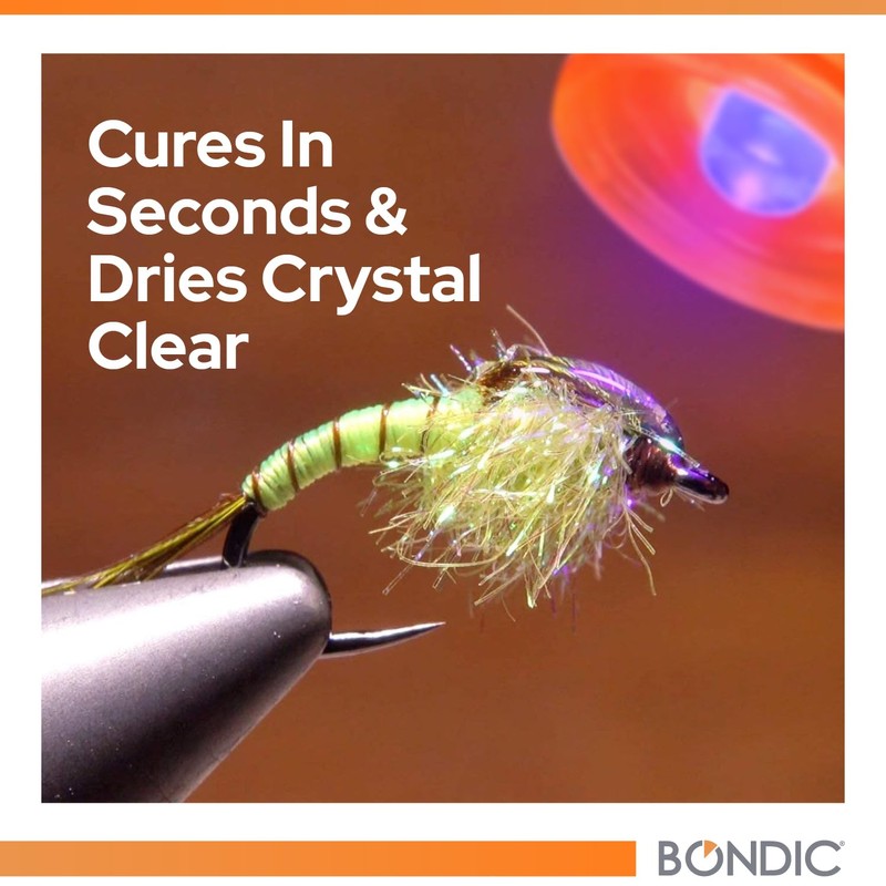 Bondic UV Glue Kit, Fly Fishing Repair Tool for Flies,