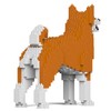 JEKCA Akita Inu 01S-M01 | Dog Plastic Building Blocks |