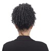 MEIRIYFA Afro Puff Drawstring Ponytail Extension, Kinky Curly Afro Bun