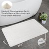 Stone Bath Mat for Bathroom Large Diatomite Stone Drying Mat