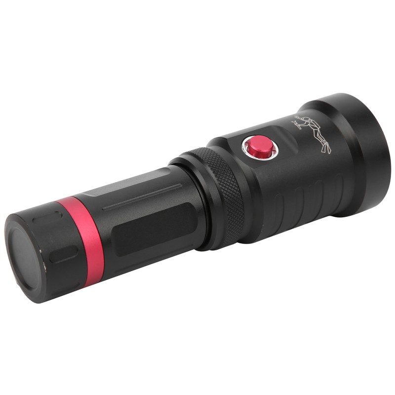 XHP70 Fixedfocus Strong Brightness Waterproof Flashlight Amphibious Diving Torch