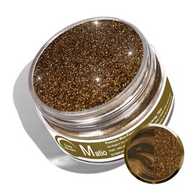 Matio Brown Mica Powder,0.7oz/20g Premium Mica Pigment Powder Natural Epoxy Resin Color Pigment for Soap Dye, Bath Bombs, DIY Arts Crafts Additive Acrylic,Woodworking,Car Freshie Supplies (Clay Brown)