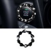 Bling Car Engine Start Stop Button Decoration Ring, Crystal Push