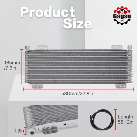 Gagsu Tru Cool 40K Transmission Oil Cooler Low Pressure Drop GVW Max 40000 LPD47391