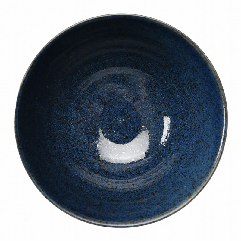 Lapis Lazuli Small Carved Rice Bowl (Large) 5.2 x 3.0