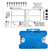 7-Step ECG Ruler, Transparent EKG Measuring Tool, Pocket-Sized 8.6cm x