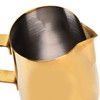 380ML Coffee Pitcher Cup Bright Gold Stainless Steel Coffee Milk