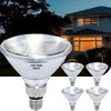 Lachesan PAR38 Halogen Flood Light Bulbs 100W 120V, E26 Base,