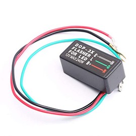 DEVMO 3 Pin 12V 240W Electronic LED Flasher Relay for Car Motorcycle Turn Signal Blinker Light Bulbs
