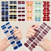 5 Plantillas Pegatinas Decorativa Uñas Diseños Nude Nail Art