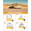 Turnart Trailer Lock, Hitch Lock, Trailer Hitch Lock, Trailer Coupler