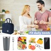 Lunch Bag Waterproof Insulated Lunch Tote Reusable Cooler Lunch Box