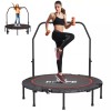 Relife Sports 48" Foldable Fitness Trampoline for Adults Kids Exercise