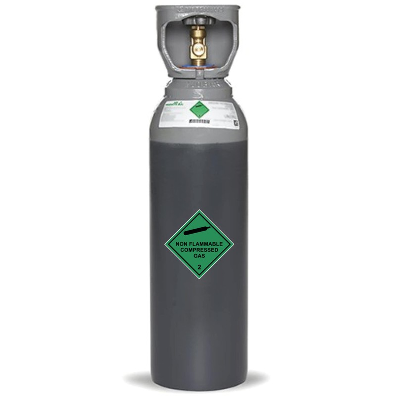 Pack of 2 strong magnetic, non-flammable compressed gas 100mm x