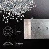 Angelkiss 10pcs 2mm dente dente cristallo ornamenti denti gioielli decorazione