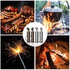 x-lighter Matchstick, Permanent Match Strike Set 10000 Times, Emergency fire