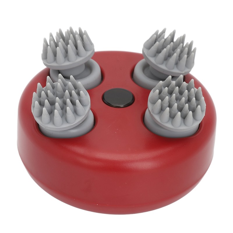 Electronic Head Scalp Massager Kneading Vibration Multi Functional Handheld Hair