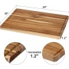 Unbranded 24 x 18 x1.2 in Wood Cutting Board for