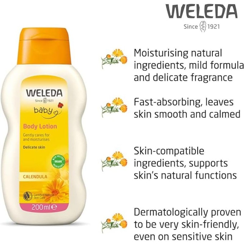 Weleda Calendula Care Milk 200ml