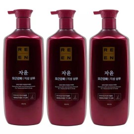 Lien 리엔 자윤 모근강화 지성샴푸 950ml 3개 Rien Ja-Yun Keratin Strengthening Shampoo for Oily Hair 950ml 3pcs