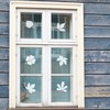 26pcs Leaf Window Strike Prevention Stickers Anti-Collision Window Clings Prevent