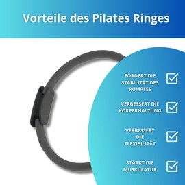 Winch Full Body Workout Set (2, 5 or 10 Pieces) | Environmentally Friendly | Pilates Ring (5, Grey)