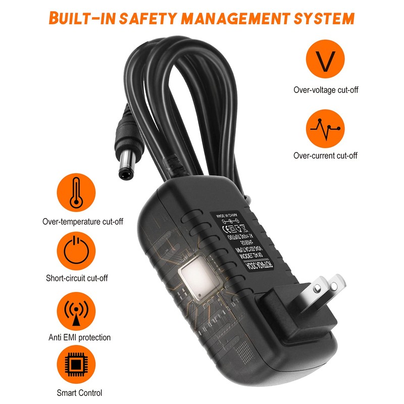 24V 1A Power Supply Adapter 100-240V AC to DC 24Volts