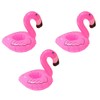 Sarini Inflatable Flamingo Drink Holder, Water Cup Holder, Inflatable Drink