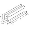 Prime-Line M 6217 Tub Enclosure Bottom Guide, For Frameless Panels,