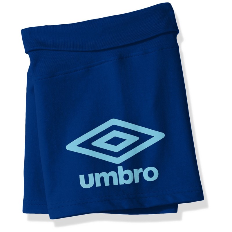 Umbro Girls Sweeper Shorts, Lapis Blue/Blue Radiance, Size 6X
