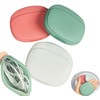 CIXVOEMK CIXVOEMK Silicone Headphone Organizer-Data Cable Storage Case-Mini Key Box-Portable