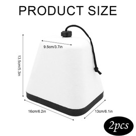 Outdoor Tap Cover for Winter, Pack of 2 Cover for Outdoor Tap, Garden Tap Cover, Faucet Cover, Frost Protection, Thermal Protection for Garden Tap