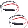 YFFSFDC Motorcycle Motorcycle LED Turn Signal Resistor 12V 10W Anti-Hifle