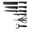 Yooshi Set Cuchillos Acero Inoxidable Cocina Profesionales Pelador