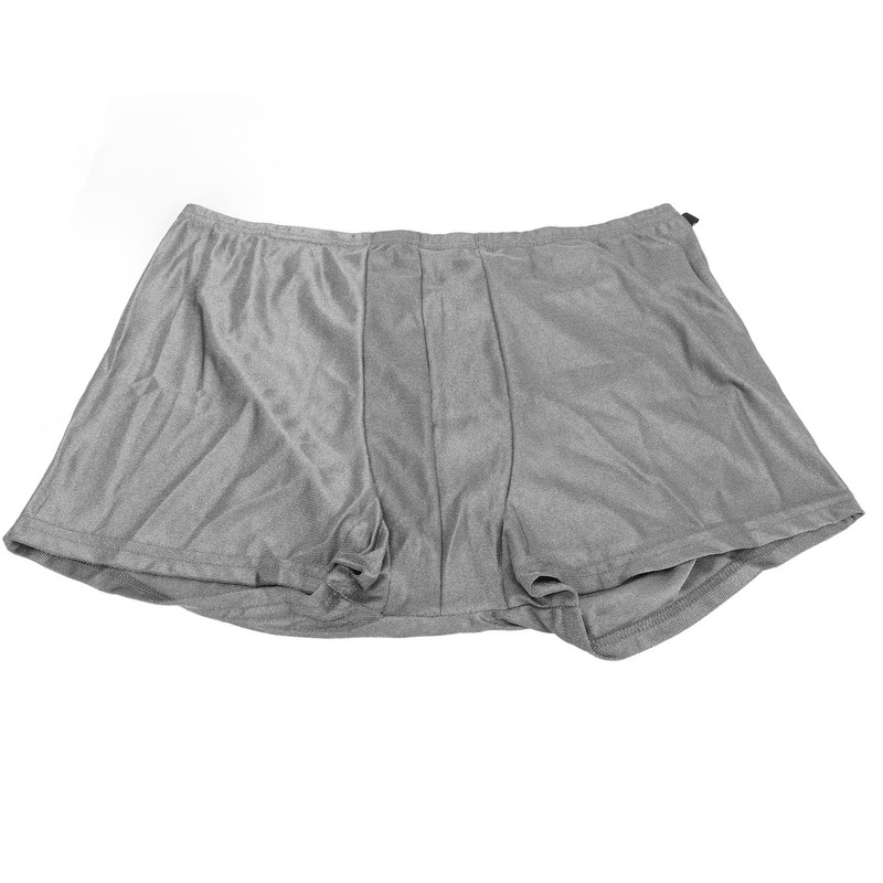 EMF Shielding Underwear Men Radiation Protection Underpants Boxer Briefs Silver