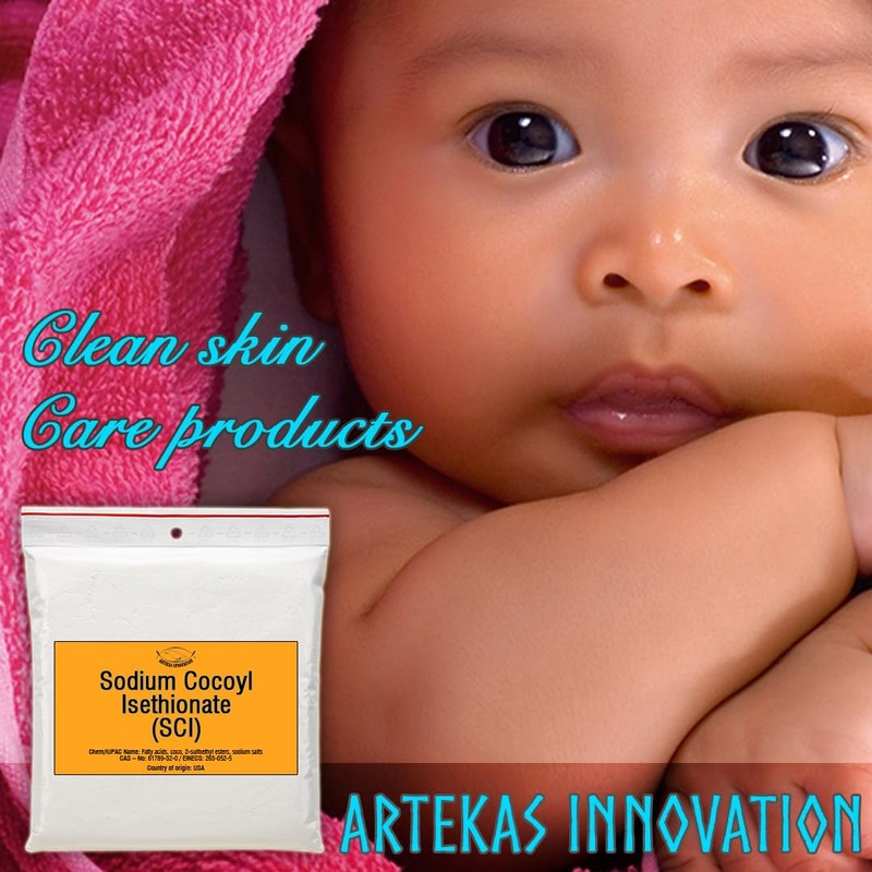 Artekas Innovation SODIUM COCOYL ISETHIONATE (SCI) - Powder - Foaming