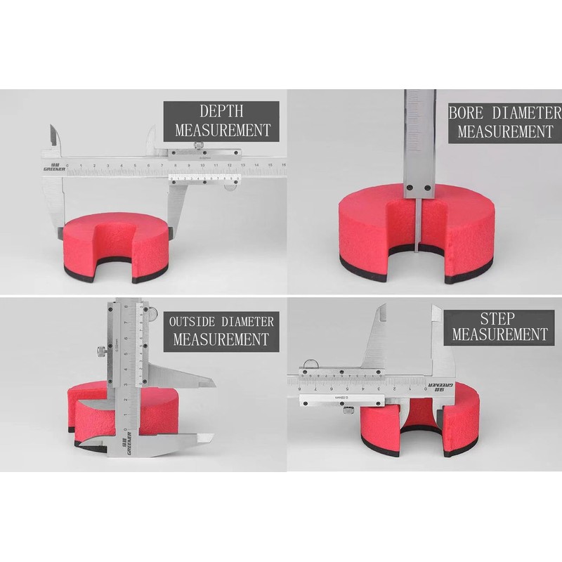 High-precision caliper, made of high carbon steel, for measuring width,