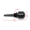 Ruimou 1pcs 55201 Black Magnetic Oil Dipstick M18-2.5 Thread with
