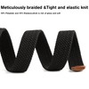 Yangbaga Stretch Belt Women/Men Comfortable Elastic Braided Stretch Belt for
