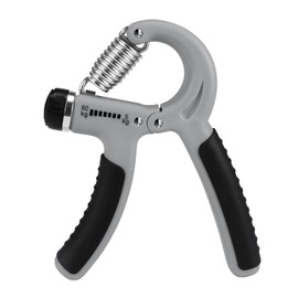 YOKELLMUX Grip Strengthener for Men and Women, Hand Grip Strength Training, 11.0 - 132.3 Lbs (5 - 60 kg), Gray
