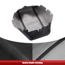 KBH Center Console Armrest Cover Replacement for Dodge Durango & Jeep Grand Cherokee 2011-2020, Vinyl Leather, Middle Console Arm Rest Upholstery, Anti-Scratch, Black (Leather Part Only)