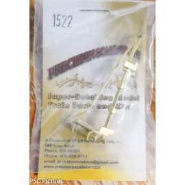 Precision Scale O #1522 Flanger Cylinder w/Lift Mechanism, D&RGW K-28 (Brass)