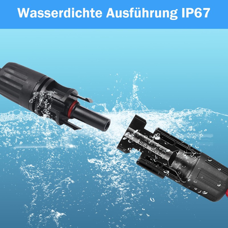 Warmfay Solar Cable Window Feed-Through 6 mm², 2 Pairs 35