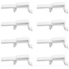 Surf turtle Blind Valance Clips 8PCS Blind Dust Cover Valance