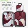 ALL INCLUDED 10 Set Sturdy Packing Cubes for Suitcases,OlarHike Travel