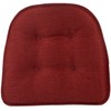 Klear Vu Omega Non-Slip Universal Chair Cushions for Dining Room,