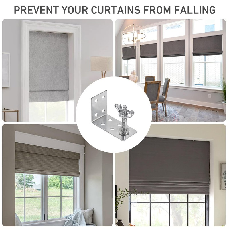 Small Board Mounted Bracket for Woven Wood & Roman Shades