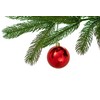 Lee Display 60MM Shiny Red Plastic Ball Ornaments Christmas Tree