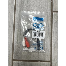 C2G 40422 6IN RCAF Y AUDIO CBL 3.5MM-M +